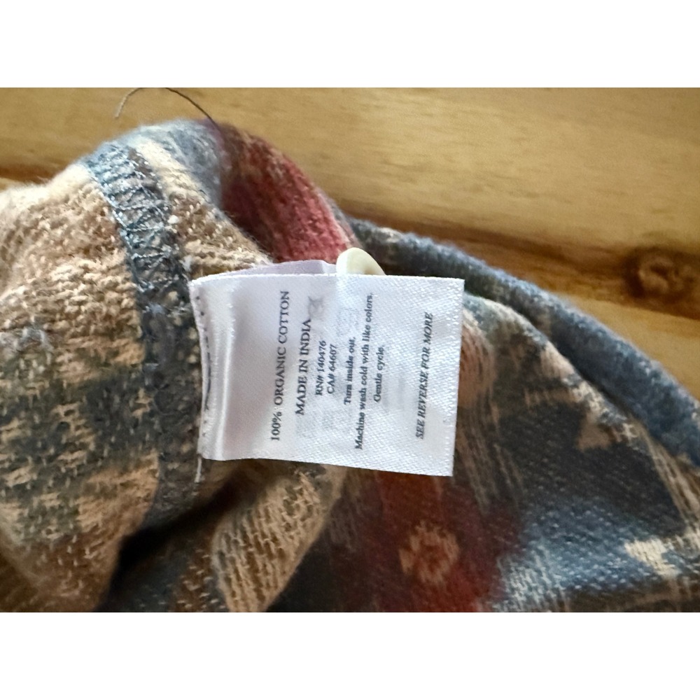 Faherty Canyon Overshirt x Doug Good Feather Artist Series XL - Picture 8 of 11